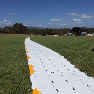 HDPE υλικό φορητό γεγονός που δαπεδώνει τη UV ανθεκτική απόδειξη αποσυνθέσεων για υπαίθριο