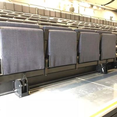 Καλή τιμή Οπίσθια διπλώνοντας τηλεσκοπική διάταξη θέσεων λευκαντών, εισελκόμενοι λευκαντές για το cOem γυμνασίων on-line