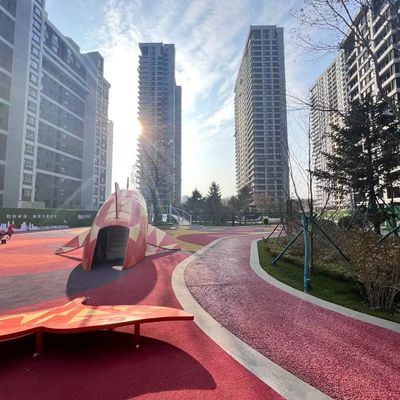 Καλή τιμή Beautiful Colorful EPDM Rubber Granule Heat Resistant Water Resistant on-line