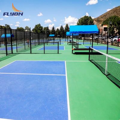 Καλή τιμή Δικαίωμα μεγέθους γήπεδου Pickleball Mat Δικαίωμα μεγέθους 60 * 30ft για μακροχρόνια απόδοση on-line