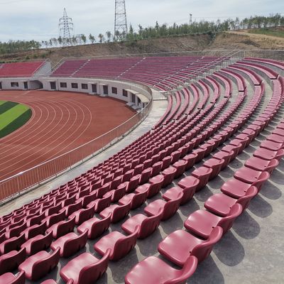 Επίπεδα HDPE εγκατάστασης πλαστικά καθίσματα γηπέδου ποδοσφαίρου η επιχείρηση εδρών σταδίων