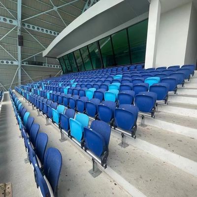 Καλή τιμή Anti Aging Fixed Plastic Stadium Chair For Arena Sport Field OEM on-line