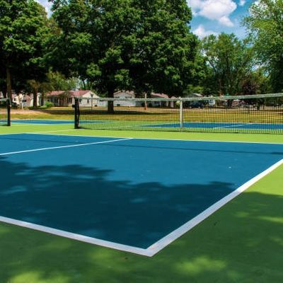 Καλή τιμή Εσωτερικό δικαστήριο φορητά 60 X 30ft Pickelball ρόλων χρωματίζοντας υπηρεσία γραμμών χαλιών ελεύθερη on-line