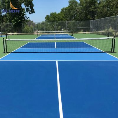 Περιβαλλοντικά φιλικό Αντιστρέψιμο UV PVC Pickleball Court Mat Ανθεκτικό στη λάμψη 3mm