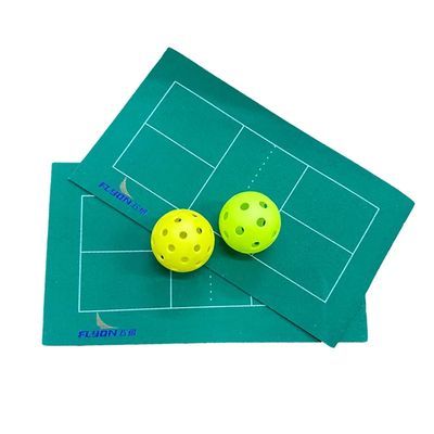 Ανθεκτικό στη λάμψη Κρυστάλλινη άμμος Pickleball Court Mat οικολογικά φιλικό αντιγλιστρούμενο δάπεδο σε ζωντανά χρώματα