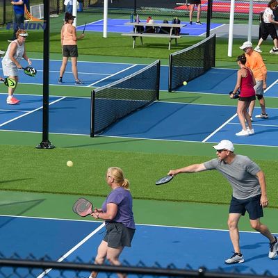 Καλή τιμή Προσαρμόσιμο γήπεδο pickleball με 8 χρόνια προστασία από την υπεριώδη ακτινοβολία on-line