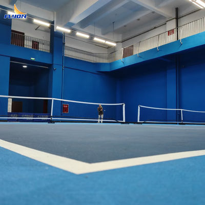 Διάθεση μεγέθους γήπεδου 44*20ft ή 60*30ft Pickleball Court Mat Roll εγκατάσταση με αρκυλική επικάλυψη Κρυστάλλινη στρώση άμμου