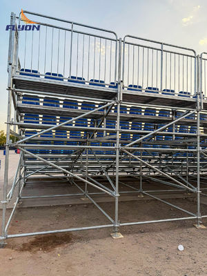 Καλή τιμή Customized Size Aluminum Grandstand with 2 Years Warranty and CE ISO9001 ISO14001 ISO45001 TUV SGS Certified on-line