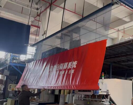 Καλή τιμή Πυροσβεστική περιβαλλοντικά φιλική διαιρέτρια κουρτίνα για μεγάλους χώρους on-line