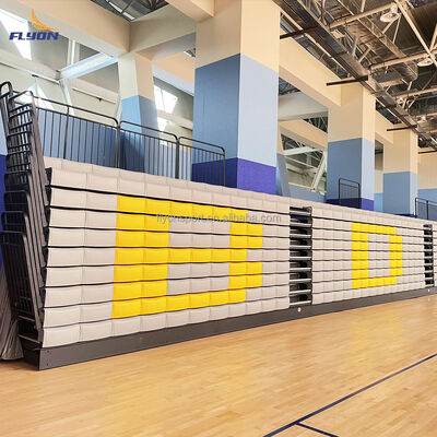 Καλή τιμή Nova Seats HDPE υλικό αναδιπλώσιμες εξέδρες με προσαρμόσιμο χρώμα για γυμναστήριο και σχολείο on-line
